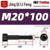 M6-M24 High-Strength Black Hex Socket Reverse Thread Cap Screw