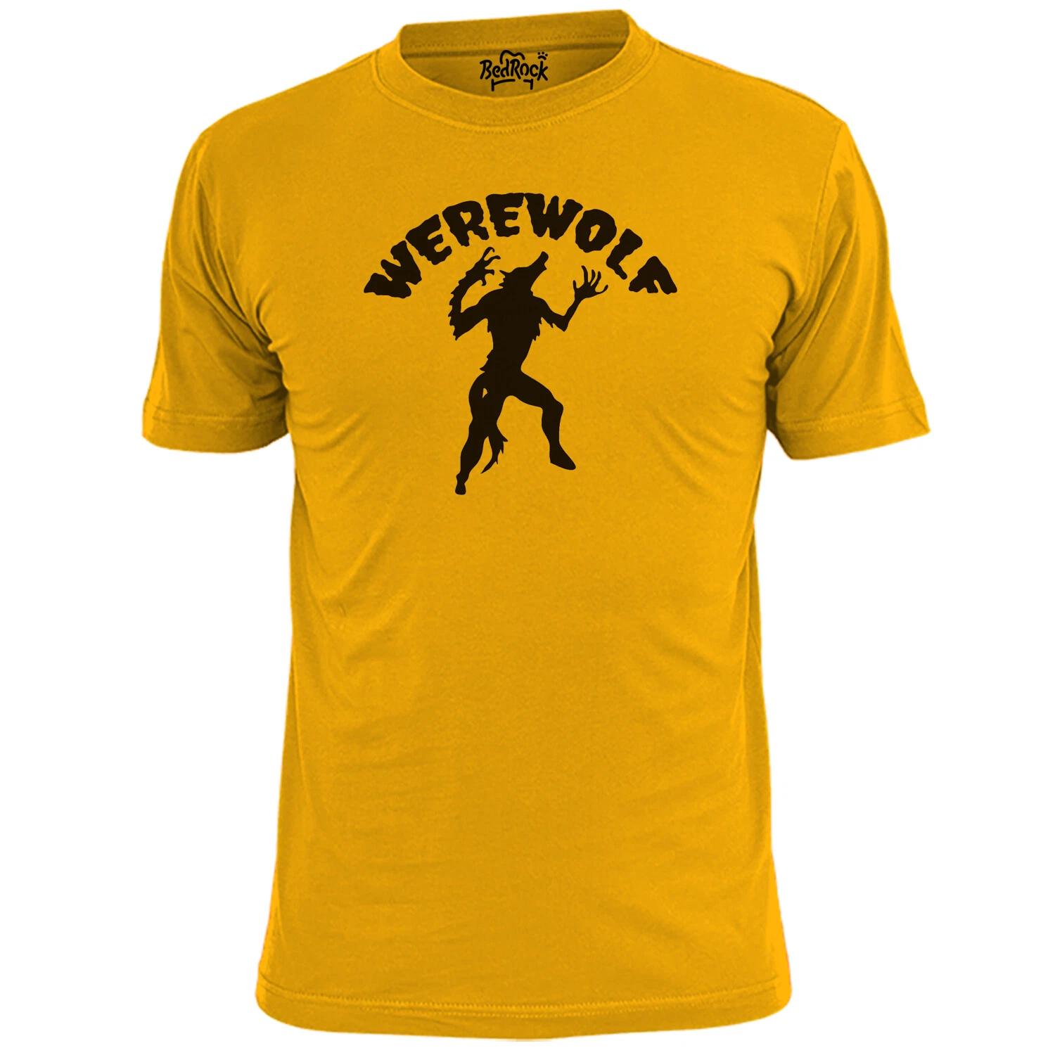 Mens Werewolf Silhouette T shirt Horror Folklore Myth 2XL