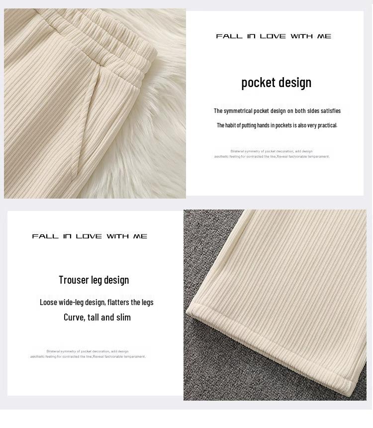 Petite Women's Fleece-Lined Chenille Pants: Autumn/Winter Collection, Straight Narrow Leg, Sizes XS.