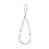 Pearl Bow Mobile Phone Strap Elegant and Durable Accessory