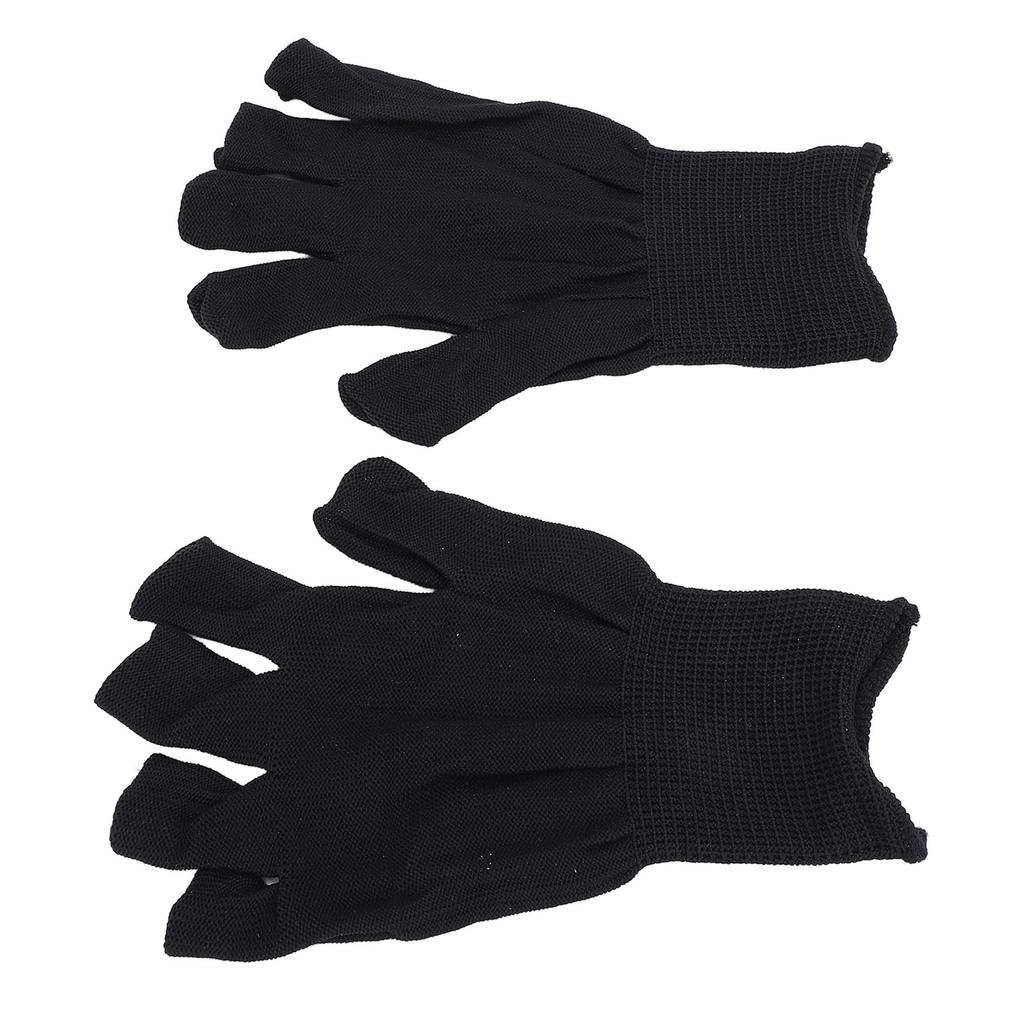 2 Pairs Nail Lamp Gloves Fingerless Nail Light Gloves Breathable Nail Light Gloves for Home Manicure