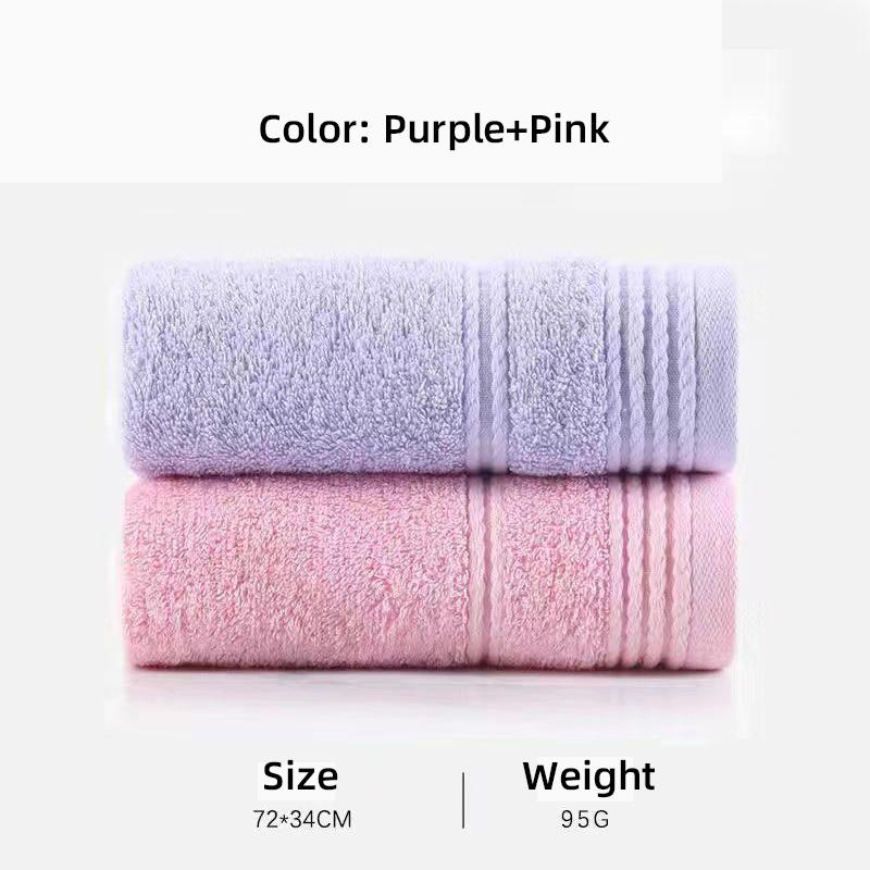 Pure Cotton Towel, Soft and Thick for Washing Face, Absorbs Water, and Wipes Face. Adult Men and Women Can Take a Shower Without Shedding Hair