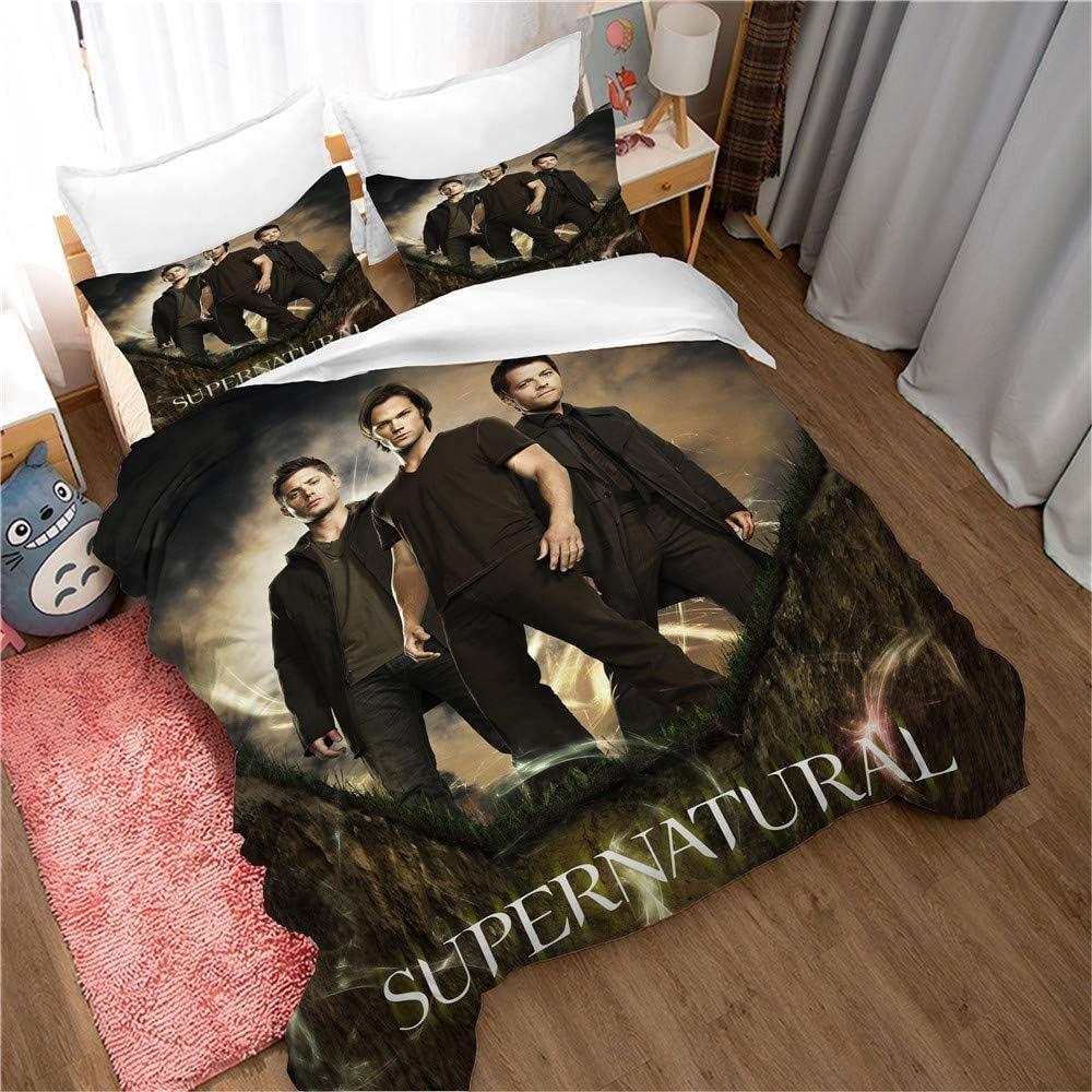 New TV Series Supernatural Bedding Set Single Twin Full Queen King Size Bed Set Adult Kid Bedroom Duvet Cover Set Home Textiles