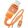 Kabel USAMS SJ776 PD 30W USB-C/Lightning 1,2 m annish