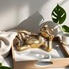 Funny Brass Lying Thinking Frog Miniature Figurines Toys Desk Ornaments Decors Crafts Accessories Vintage Copper Animal Tea Pets