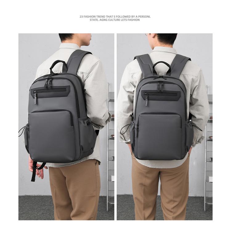 Men's Travel and Business Splash-proof Backpack with Large Capacity