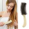 Brosse Plastic Scalp Massag Fluffy Hairdressing Comb Anti-Static Anti-slip S-shaped Comb Durable Soft Frizz Hair Brush Barber