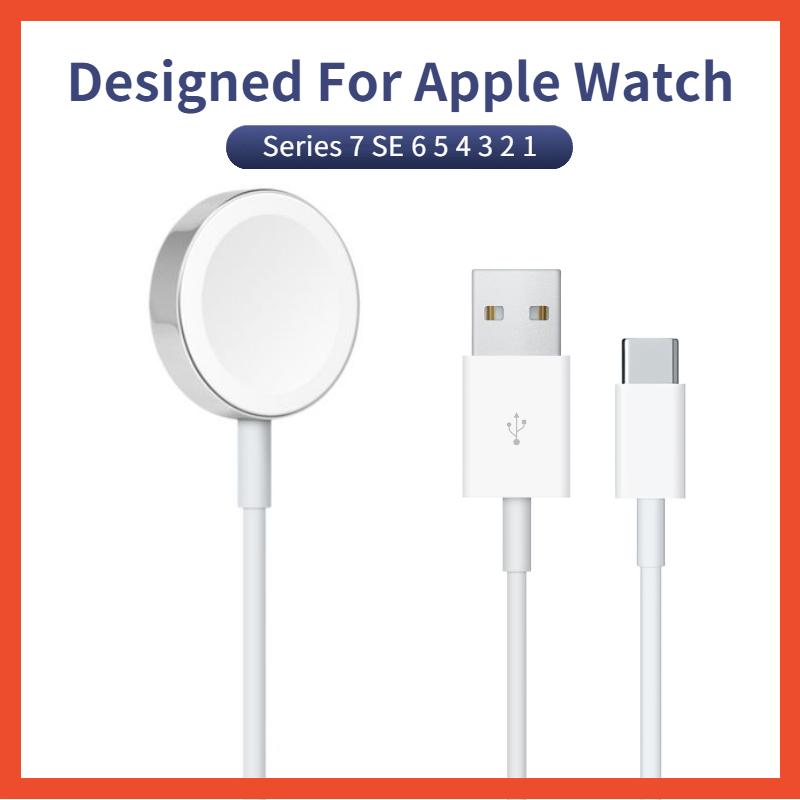 Para Apple Watch Series 7/6/5/4/3/2/1 Cargador inalámbrico magnético Cable  de carga USB-C comprar a buen precio — entrega gratuita, reseñas reales con  fotos — Joom