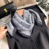 70cm Design Bandes De Cheveux Foulards Carres Mode Impression Satin Foulard En Soie Pour Les Femmes Foulard