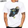 Franco Morbidelli 21 GP Rennsport T-Shirt Sommer Herren Kurzarm Hip Hop Junge Freizeit Weiß Oberteile Mann Motorrad Fahrt T-Shirts