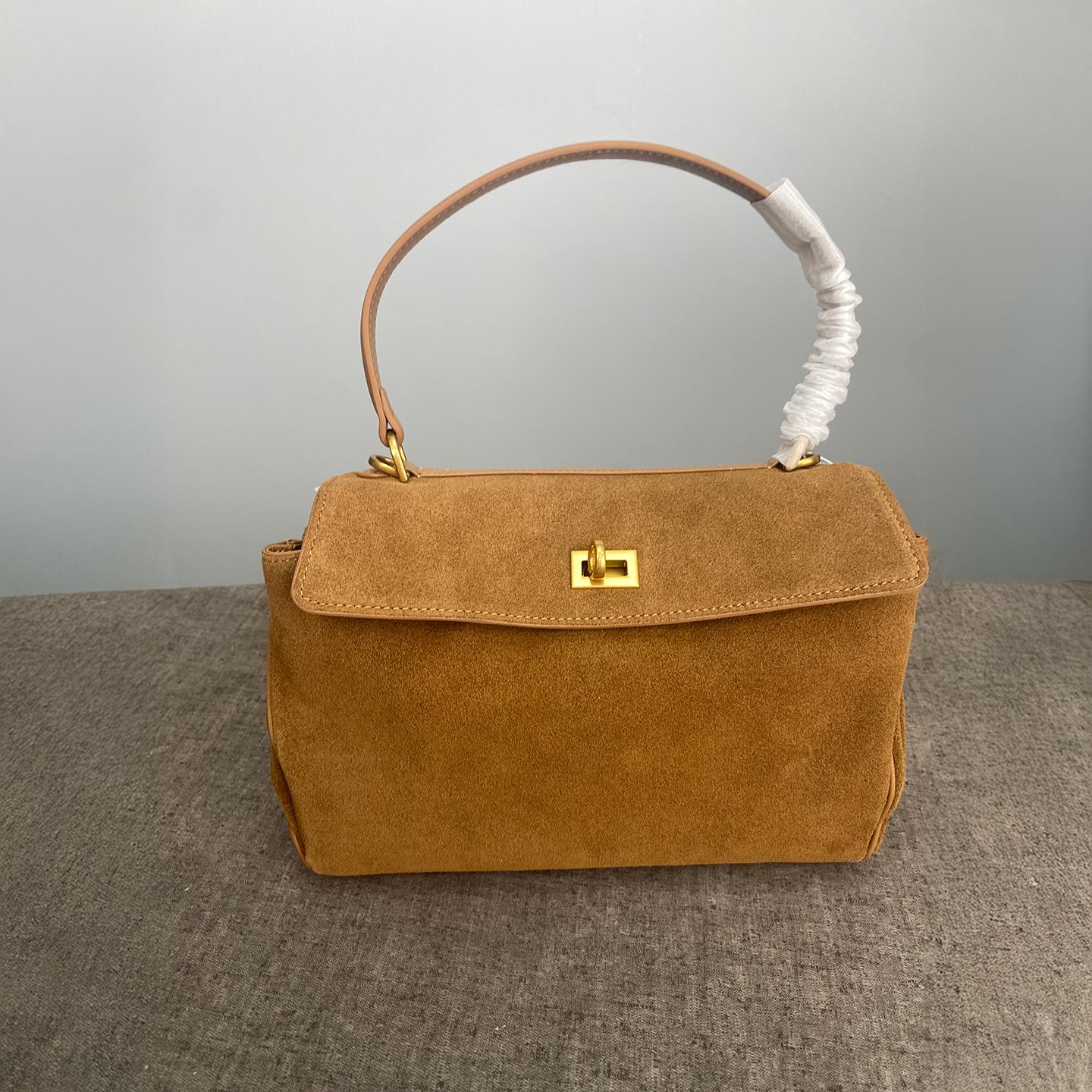 

MENDY Tote Bag Handbag Women s Bag Genuine Leather Suede Luxury Deigner Female Large Bag Luxury Bags Designers In Totes Bags M 28CM