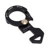Car Keychain Clip Multifunctional Aluminum Alloy Phone Stand Bottle Opener Rope Buckle