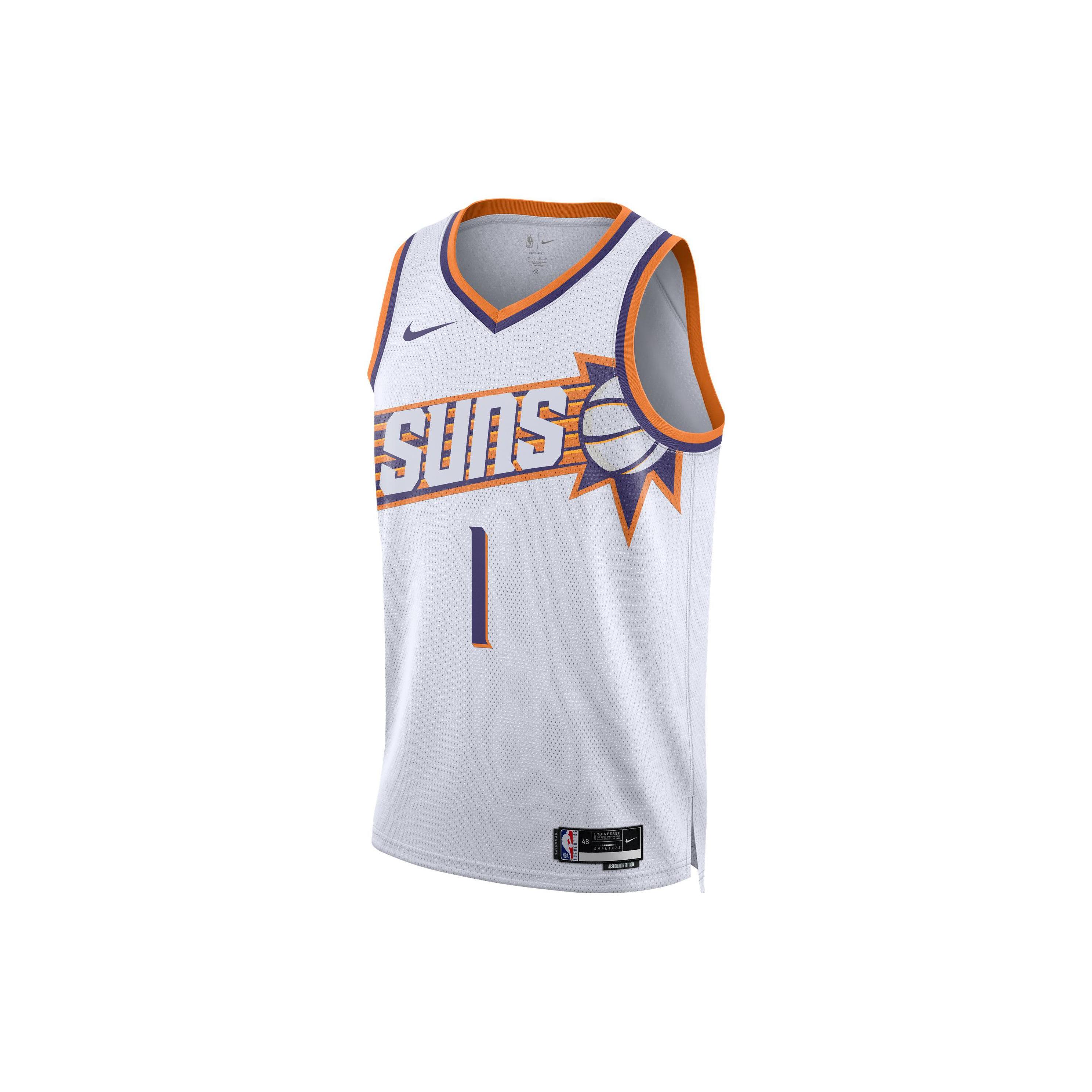 

Новая мужская джерси Nike Phoenix Suns Association Edition 2023/24 Nike Dri FIT NBA Swingman DV4851-100 XXL