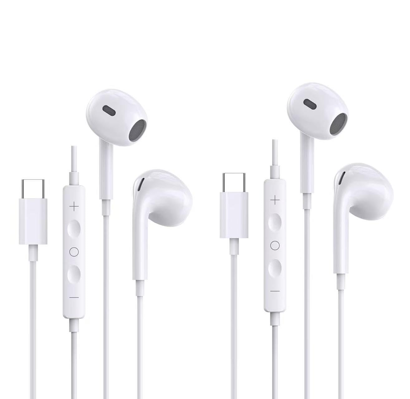 

Дротові навушники для iPhone 2026 Нові HiFi Чисті Компактні та з Пультом Ергономічні Зручні Несумісні з iPhone 17 Pro Max 2 Тип-C