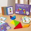 Popular Large Particle Creative Puzzle Fun Geometry Shape Educational Puzzle Board Toys Gifts For Children