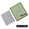 Rectangular Frame Window Shelves Metal Silvery Stencil Embossing Cutting Dies For Diy Scrapbooking Paper Album Cards Making