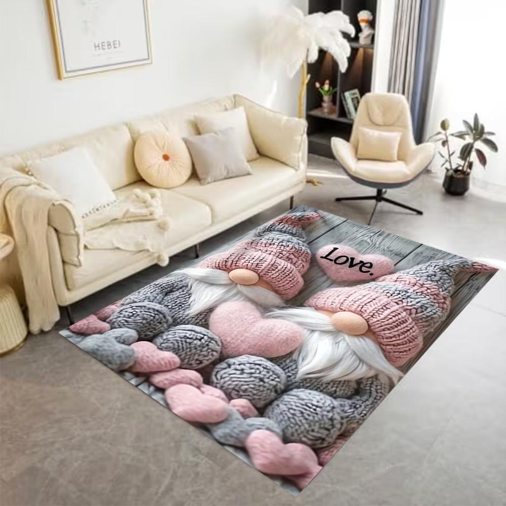 1pc cute bear rug home carpet non slip design for bedroom gift