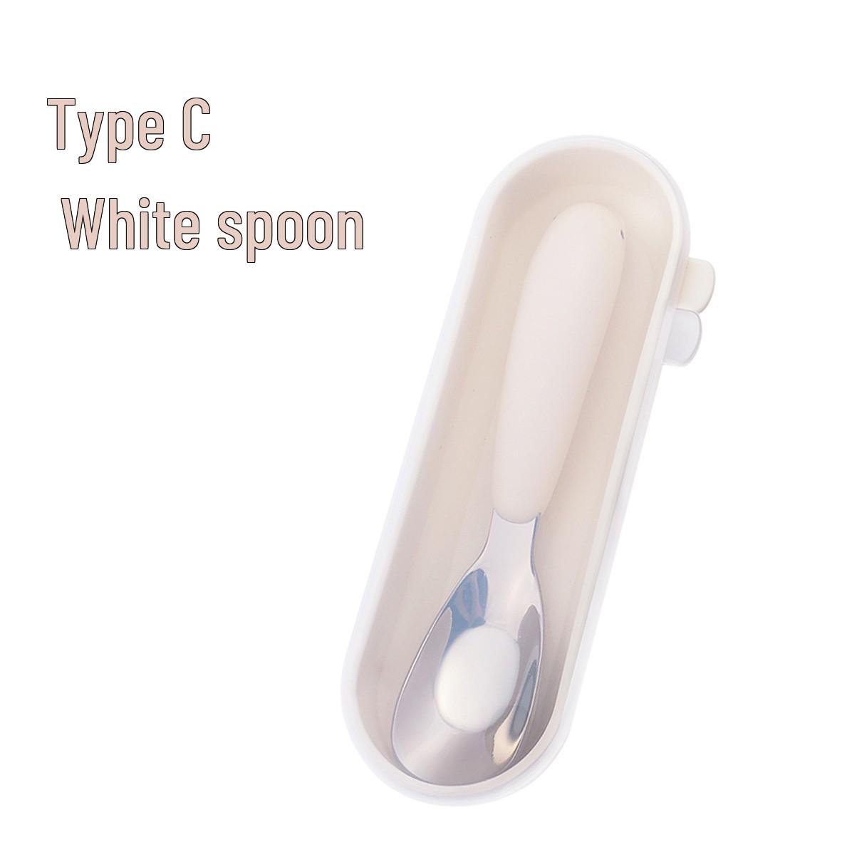 

Мультяшный набор ложек и вилок из нержавеющей стали S 304 для детей с коробкой для хранения