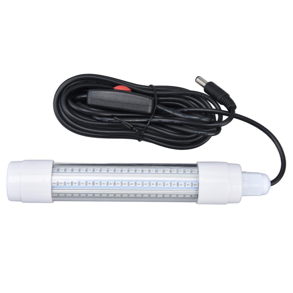 Fishing Light 126 LED IP68 Waterproof 1000lm Submersible Night Fish Finder Lamp 13W AC12?36VGreen