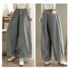 Autumn  New Big Size Women Jeans Loose Denim Trousers Long Pants Casual Plus Size
