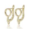 Silver Color Brass Earring Hooks for DIY Jewelry Making Handmade Silver Color Jewelry Accessories Findings Eawires