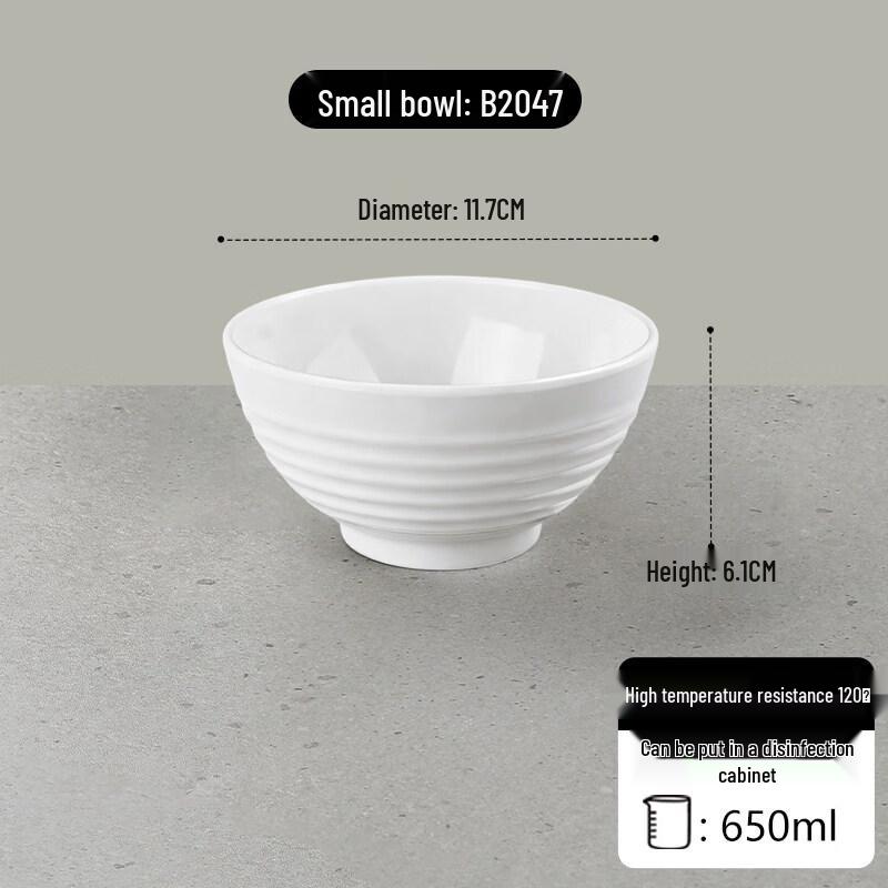 Commercial Melamine Dipping & Sauce Bowls