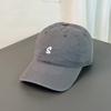 Fashion Hat Minimalist Embroidery Letter S Baseball Cap Children's New Soft Top Wide Brim Fashion Shade Couple Cap