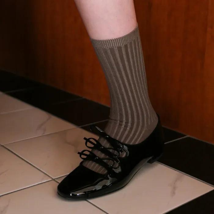 [2PACK] classic silket socks (6colors)