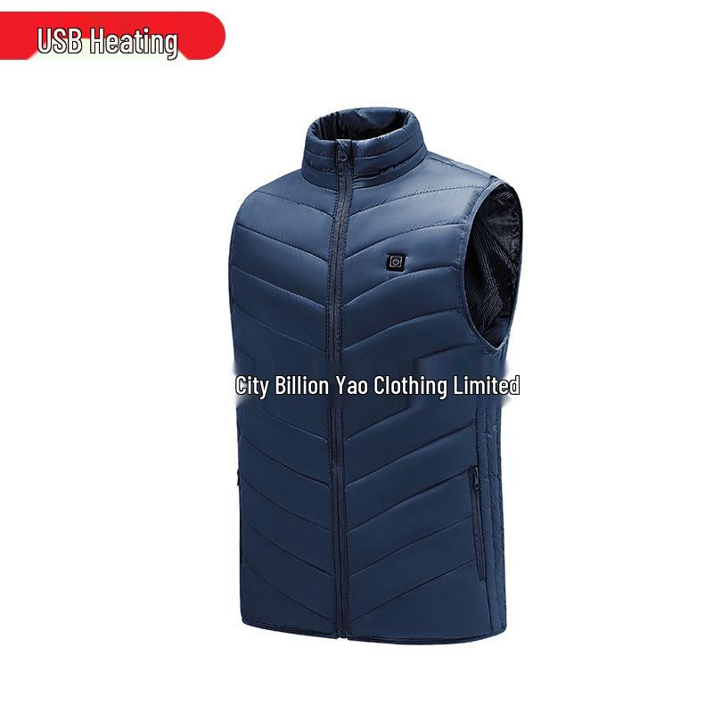 Unisex Rechargeable Winter Smart Heating Vest