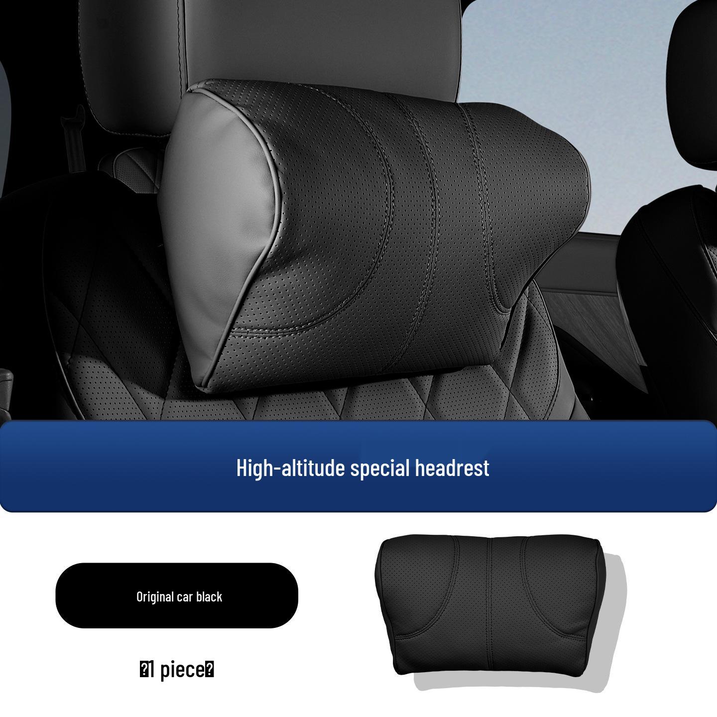 Compatible Wey Gaoshan 7/8/9 Headrest & Lumbar Support Pillow for Car Interior Neck Protection