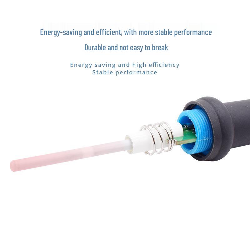 Einstellbarer 60W Lötkolben mit US-Stecker, 110V, Innenheizung, Temperaturregelung und Schalter.