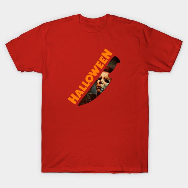 

Men Black Print T-shirt Halloween - Michael Myers No-Cut Transfer Paper Print Cotton Tshirt - Men s Summer Cotton Graphic Tee 5XL різнокольоровий