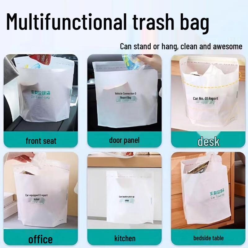 Guraide Zelfstaande Wegwerp Autozakken