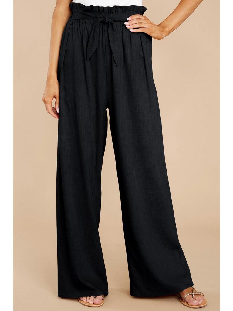 2024 Women’s European & American Plus Size Loose Cotton Linen Casual Long Pants