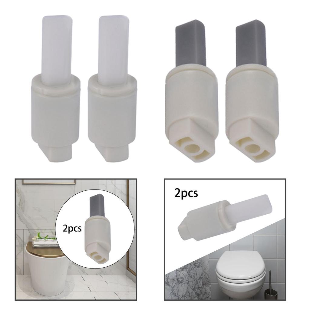 Universal Toilet Swivel Damper PP Soft Close Hydraulic Buffer Noise Reduction for Bathroom Toilet Lid