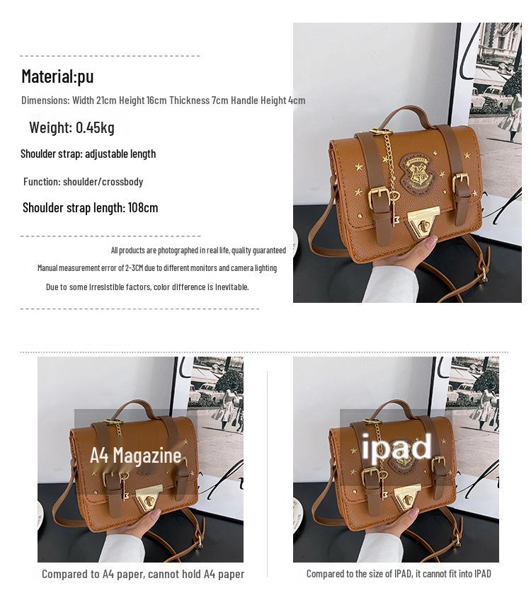 Cambridge Ručně tkaná malá čtvercová taška - Sada pro kutily - Perfektní dárek pro přítelkyni, na jedno rameno, crossbody nebo do ruky.
