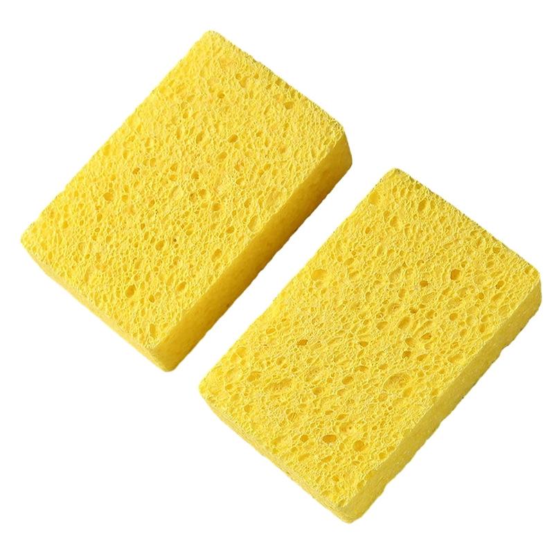 Coconut Fiber Scouring Pad and Wood Pulp Sponge Dishcloth