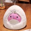 Cartoon Small Nest Doll Cute Penguin Plush Toy Narwhale Sofa Ornament Doll Girl Gift Doll