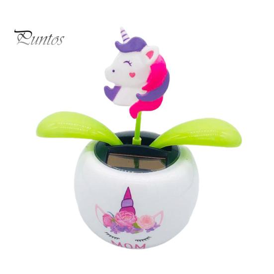 Ornament Car Auto Swinging Solar Energy Vivid Multiple Styles Fidget Toy Decor Interior Decoration Colorful Animated Bobblehead Dancer Dashboard for