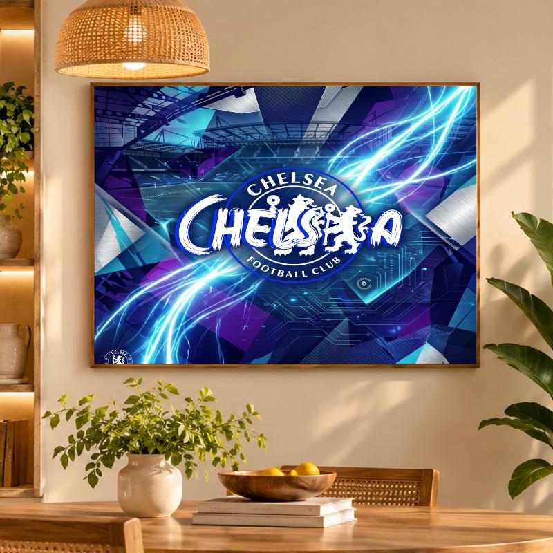5D Diamond Painting Chelsea FC DIY Full Drill Diamond Art Kit Home Decoration