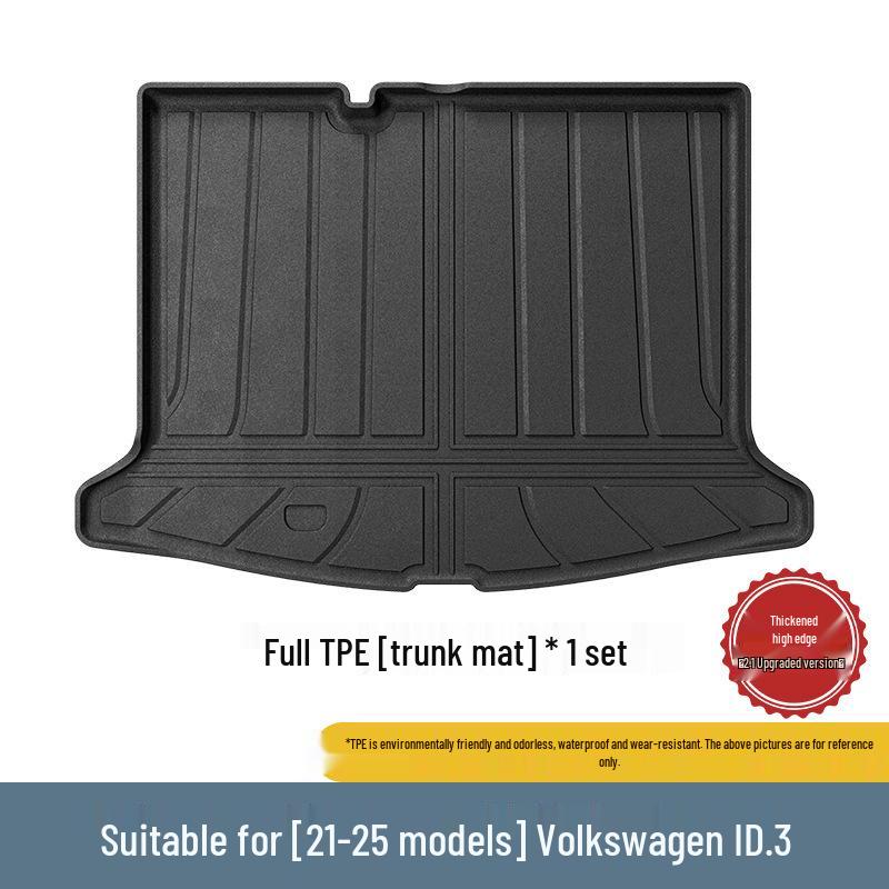 Volkswagen Trunk Mats: TPE All-Environment Mats & Backrest Mats