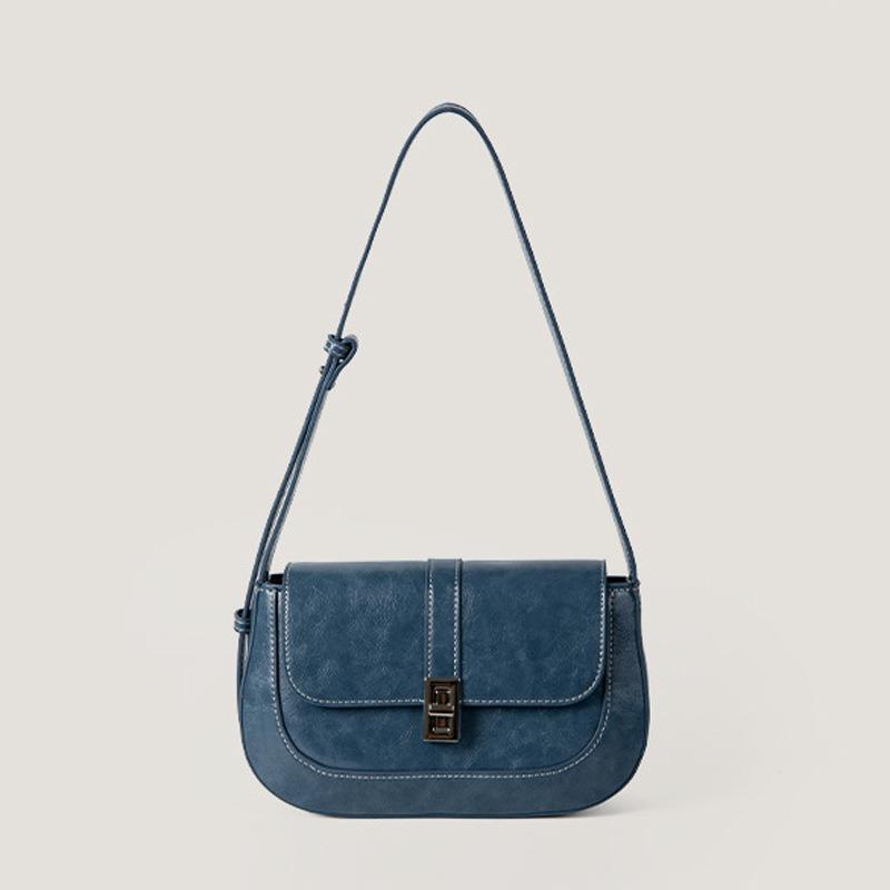 Niche design high-end clamshell shoulder armpit bag women's fashion commuting versatile