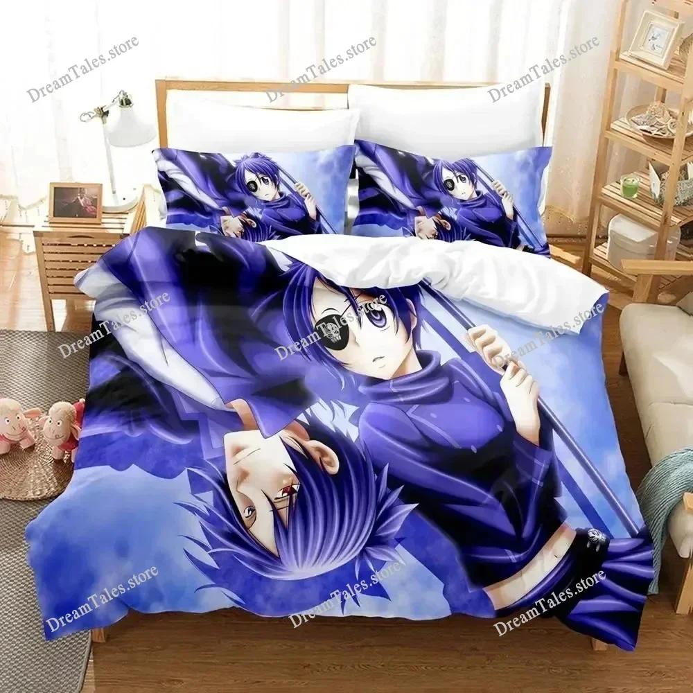 New Anime HITMAN REBORN Bedding Set Duvet Cover Bed Set Quilt Cover Pillowcase Comforter King Queen Size Boys Adult Bedding Set