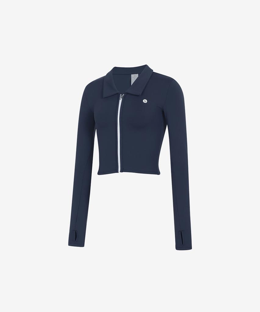 Grande Line L-Flex C Collar Zip-Up Cardigan