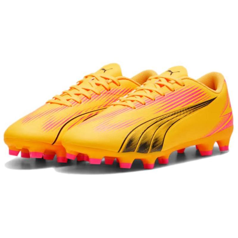 PUMA Ultra Play Men's Football Shoes Orange Comfortable AG FG Studs 107763-03