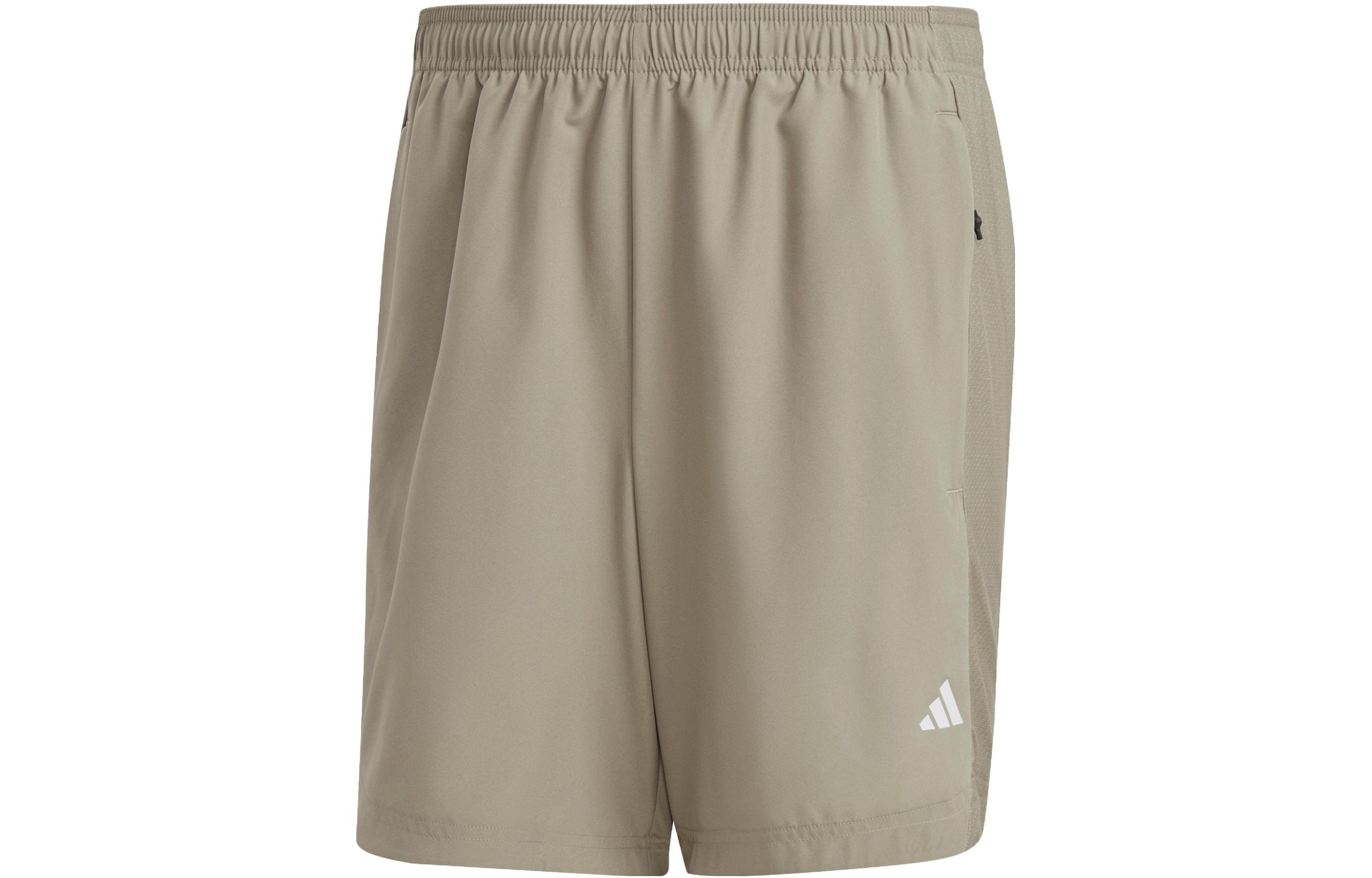 Adidas HIIT Casual Shorts Men s Pebble Silver Gray Moderate IB7911 XL
