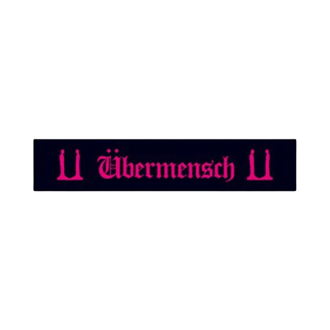 G-DRAGON Ubermensch Slogan Towel Pink ONE SIZE