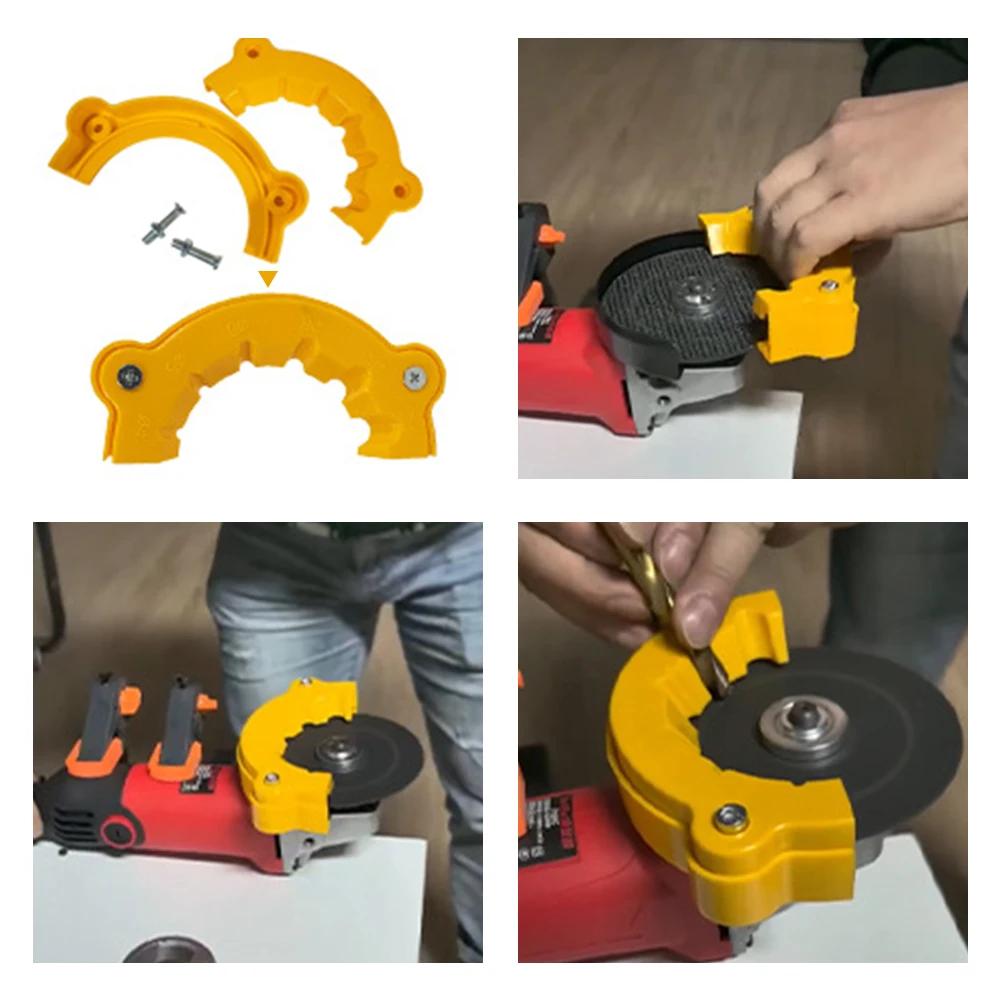 Grinding Tool Angle Grinder Drill Bit Sharpener 4-12mm Multipurpose Drill Bit Grinding Sharpener Polishing Powered Tool Parts