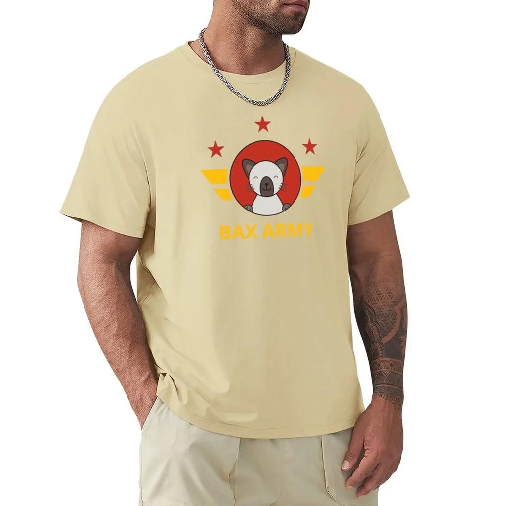 Bax Army T-Shirt kawaii clothes vintage cute tops t shirts aesthetic clothes vintage clothes oversized t shirts for