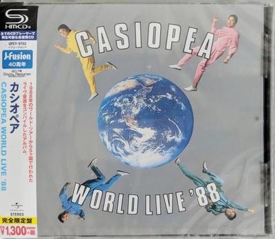 CD CASIOPEA  Casiopea World Live 88 Limited Ed UPCY9702 UNIVERSAL MUSIC 2017 Japan Obi Jazz